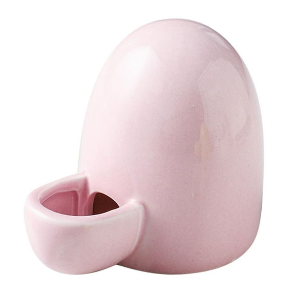 Stgfyxgs Water Feeding Automatic Food Feeder for Cage Feeders Water Dispenser Food Bowl for Outdoor Corridor Garden Cat Ferret Pink