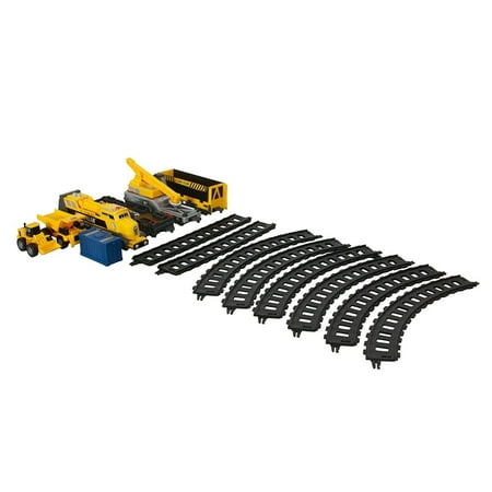 Toy State Caterpillar Construction Iron Diesel Train Set