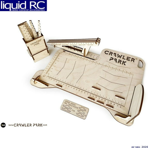 ToysWD 240005 Set-up system table 1/24 & 1/18 RC crawler park