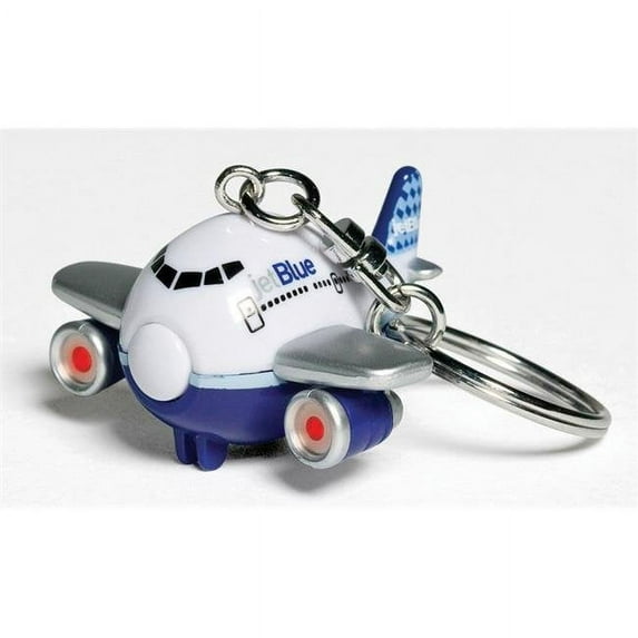 Toytech Jetblue Keychain with Light and Sound
