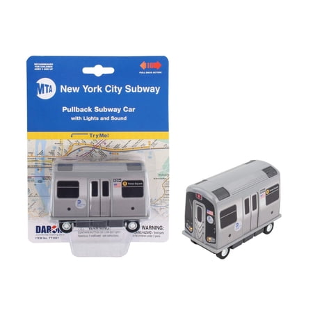 Toytech TT3501 MTA Subway Pullback with Light & Sound Toy