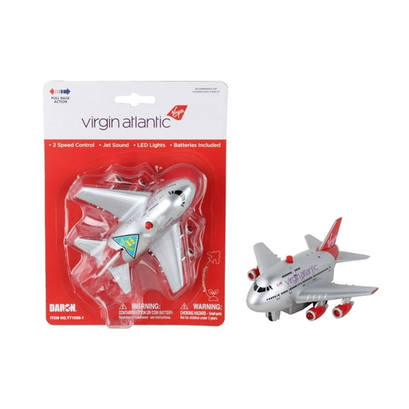 VIRGIN ATLANTIC PULLBACK W/LIGHT  SOUND (**)