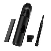 Toytexx Mini Cordless Handheld Vacuum Cleaner with Attachments, Rechargeable, Black