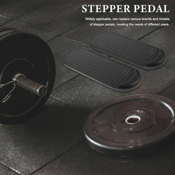 Toyvian 1Pair Stable Step Platform Pedals for Home Fitness Equipment