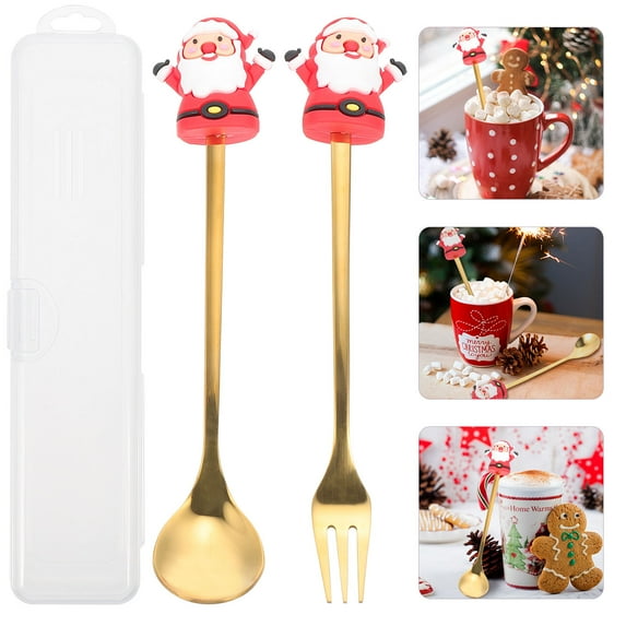 Toyvian 1 Set Stainless Steel Utensils Fork for Fruit with Elegant Design