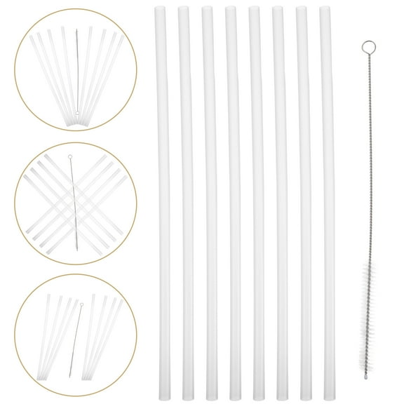 Toyvian Water Bottle Straws Replacement Assorted Color Pe 1 Set