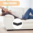 thumbnail image 1 of Toyvian Furniture Support Legs Furniture Pads Iron 1 Set for Stabilization, 1 of 1