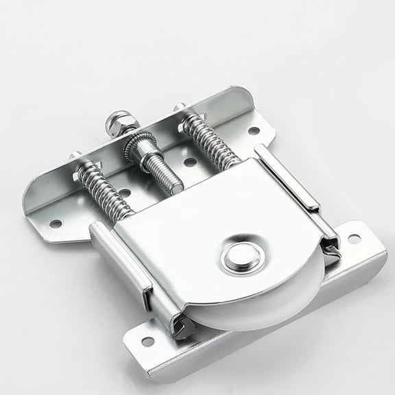 Toyvian 1Set Sliding Glass Door Roller with Metal Pulley for Wardrobe Cabinet Door Accessories