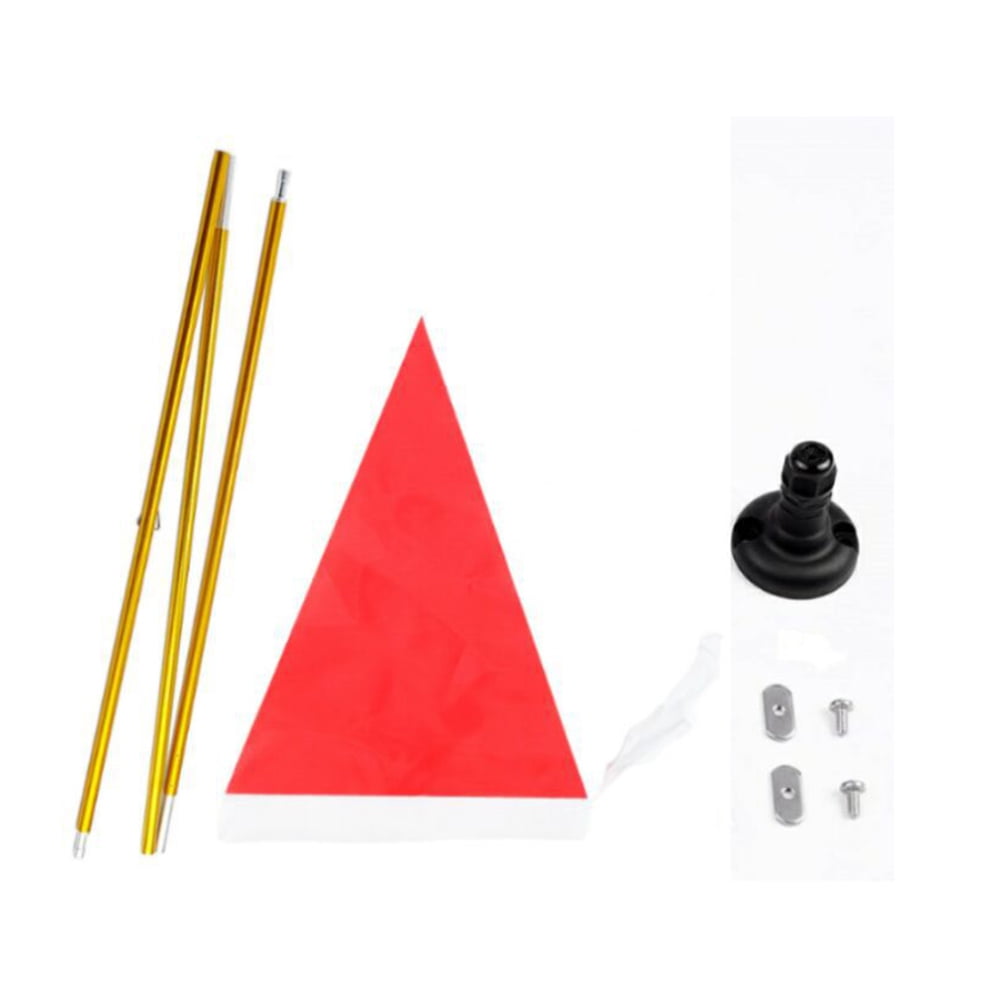 Toyvian 1 Set of Warning Flags Multi-function Flag Pole for Adults in ...