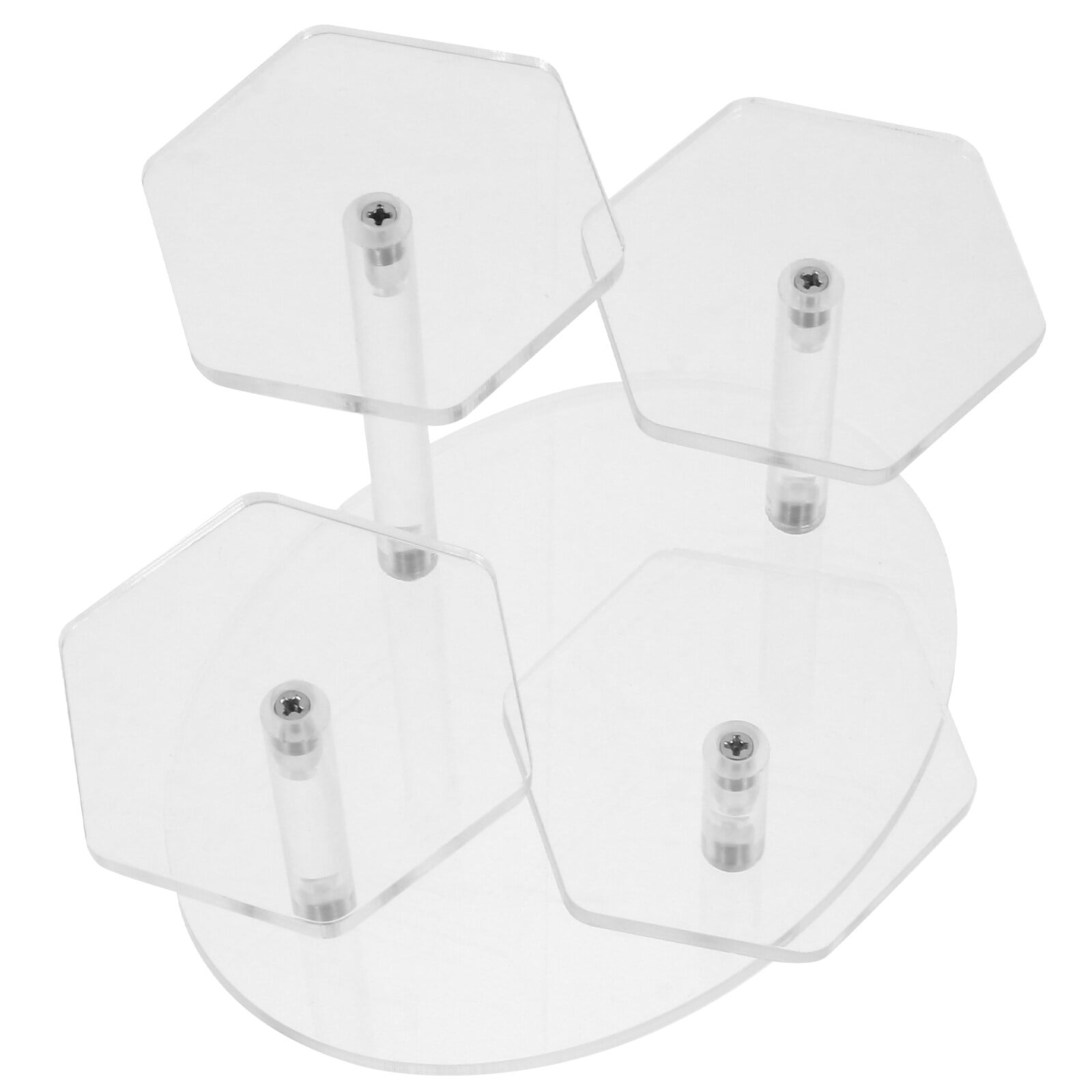 Toyvian 1Pc Clear Acrylic Ladder Rack Riser Display Stand for Home ...