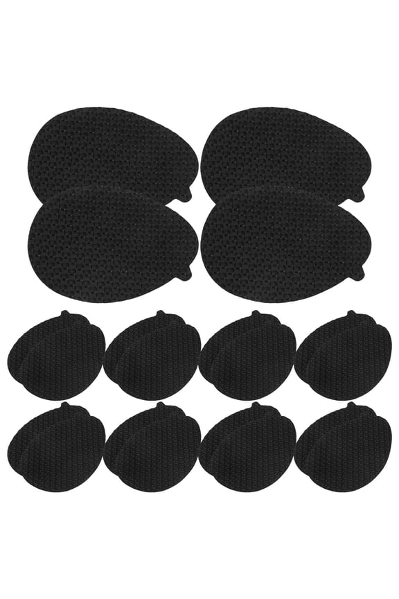 10Pairs Shoe Sole Protector Anti Slip Heel Stoppers Adhesive Cushion for and Sports Shoes