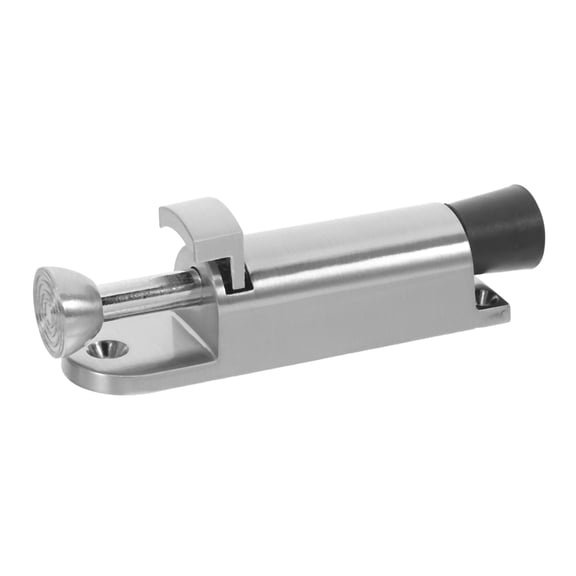 Toyvian Zinc Alloy Spring-Loaded Floor Door Lock for Double Doors, and Easy to Use Door Hardware Accessory
