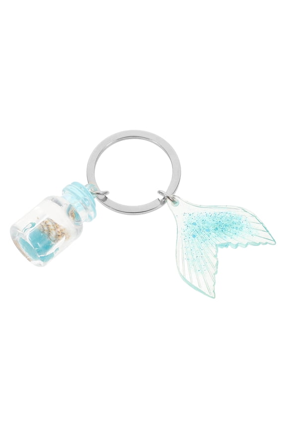 Ocean Keychain Key Pendant Decor Multi Color Zinc Alloy 1Set