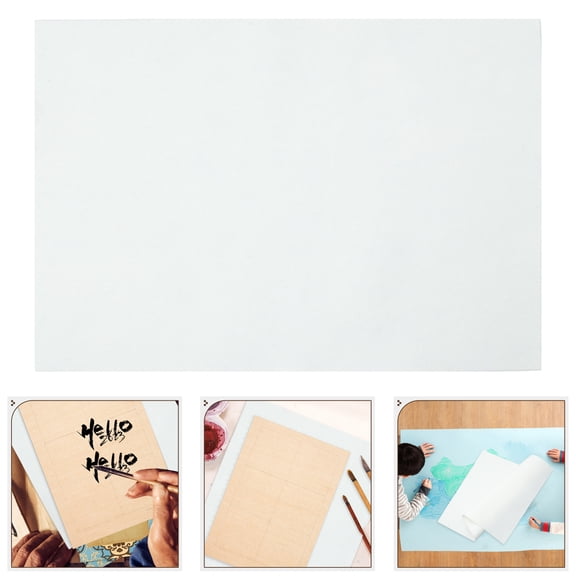 Toyvian Grey Wool Felt Desk Mat for and Painting, Smooth Writing Pad for Paper Stability, 1Pc