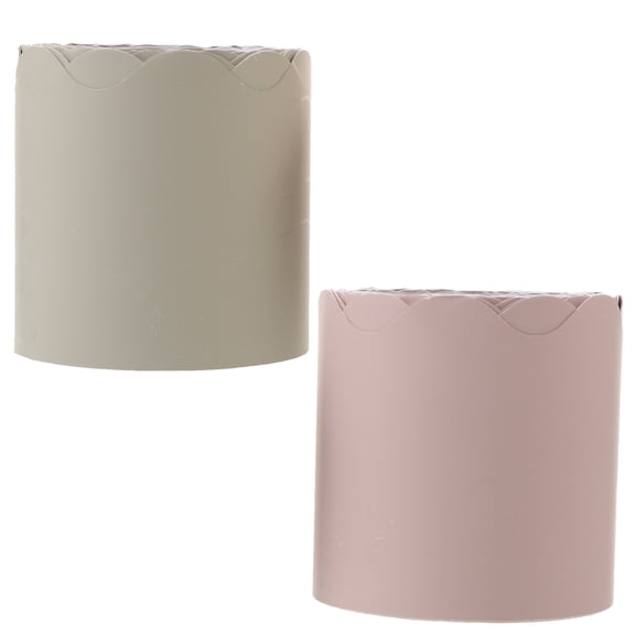 Toyvian 2 Rolls Replaceable Bulletin Board Border Paper Assorted Color Classroom Trim for Teachers