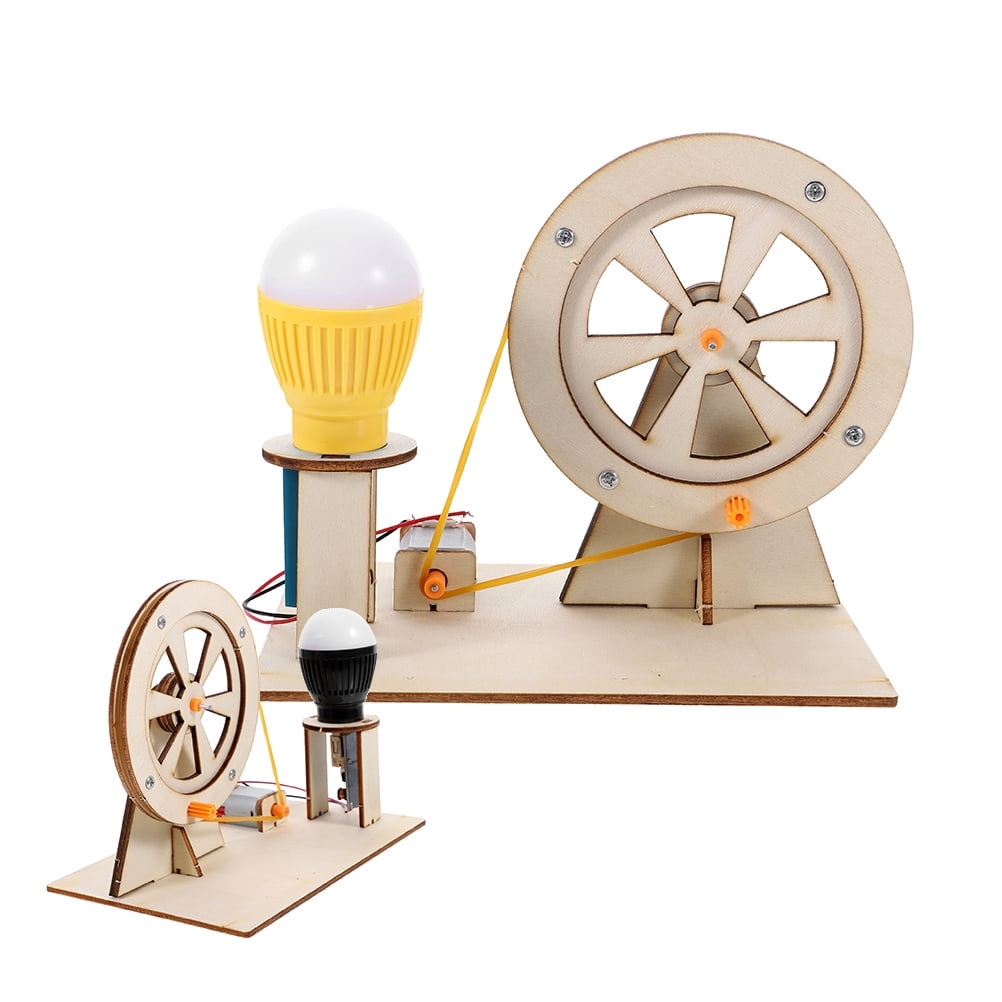 Mini Toy Generator Toyvian Portable Generator Hand Crank Generator DIY Design 2 Sets ...