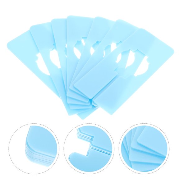 Toyvian 20pcs Plastic Clothes Dividers for Closet Organization, Easy Clothing Sorting for Adults and Kids