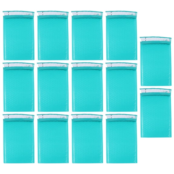 Toyvian 25Pcs Sturdy Green Shockproof Bag Storage Pouch for Mailing Books and Items
