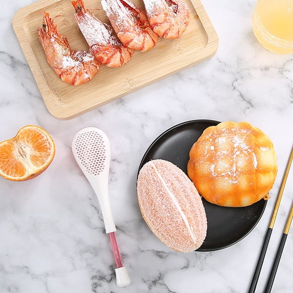 Toyvian 2Pack Baking Duster for Flour Sieving ABS Material Simple Design for Home Cooks