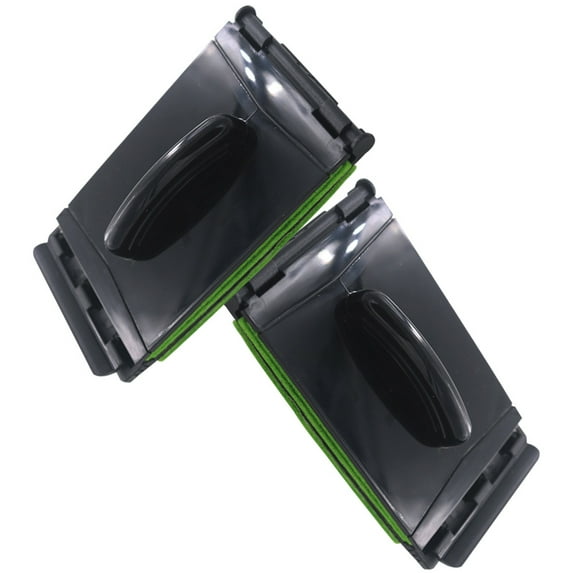 Toyvian 2Pcs Reusable Green Guitar Fretboard Cleaner for Bass and Guitar Care