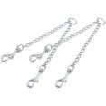 thumbnail image 1 of Toyvian 2-Pack Heavy Duty Dog Collar and Safety Link for Secure Outdoor Walks and Training, 1 of 8