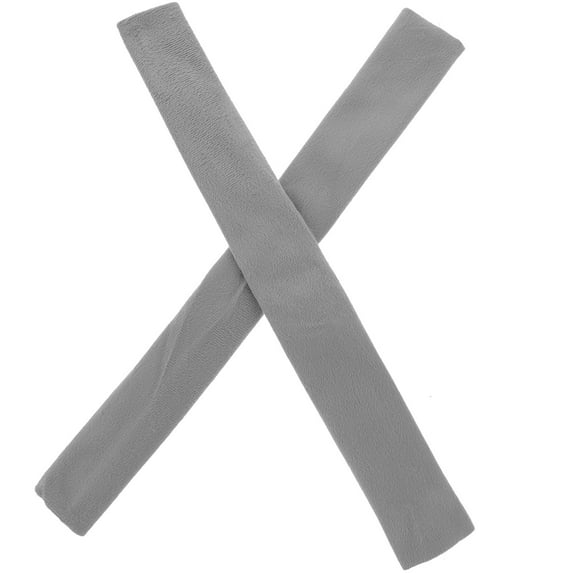 Toyvian Kitchen Handle Protector Light Grey Velvet 2Pcs Family