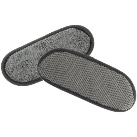 Toyvian 2Pcs Water Dispenser Drip Tray Grey Artificial Fiber Absorbent Pad Anti Splash for Fridge