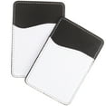 thumbnail image 1 of Toyvian 2Pcs Sticky ID Holder PU Assorted Color Card Storage for Everyday Use, 1 of 5