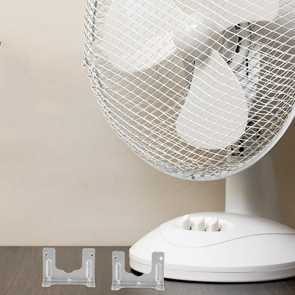 Toyvian Set of 2 Iron Fan Mounting Brackets for Indoor Ceiling and Wall Fans, Plates for Secure and Stable Installation