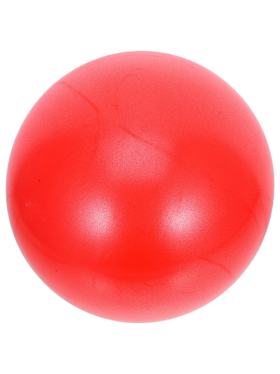 Red PVC Yoga Ball for Playing Indoor Fitness and Balance Training 2Pcs