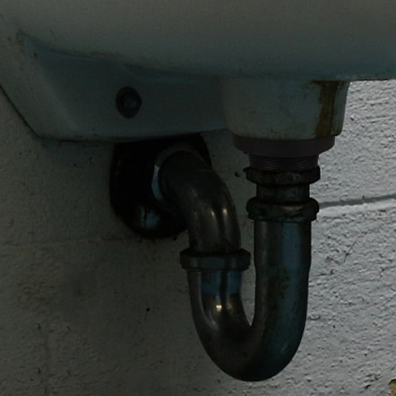 Toyvian 2Pcs Urinal Drain Base Rubber Seal Black Rubber Flange Gasket for Pipe Connection