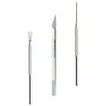 thumbnail image 1 of Toyvian 3-Piece Aluminum Pottery Clay Tool Set for Crafts and Sculpture in Color, 1 of 8