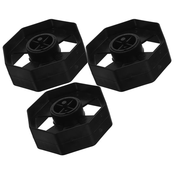 Toyvian 3-Pack Replacement Movable Roller Cores for Adhesive Tape Dispenser Desktop Holder Accessories