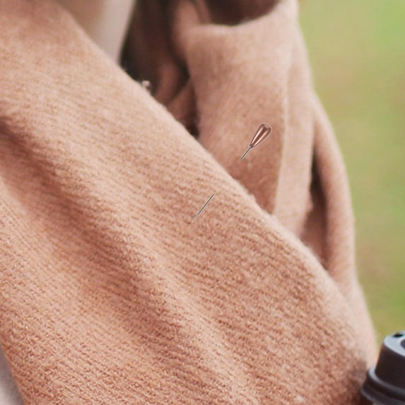 Toyvian Practical Assorted Color Metal Safety Pins for Shawls and Hijabs 30Pcs