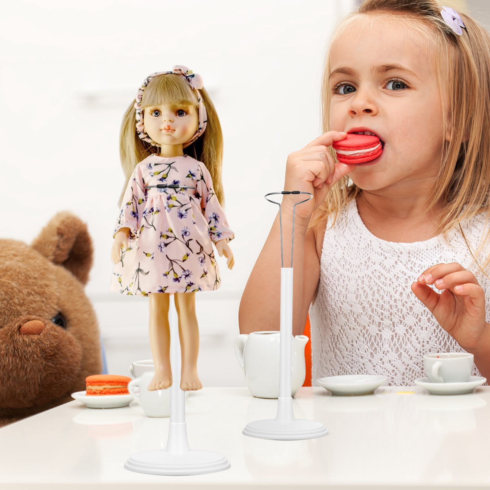 Aazon.co: Toyvian 4 Pcs Doll Stands Brackets Portable Doll Support...