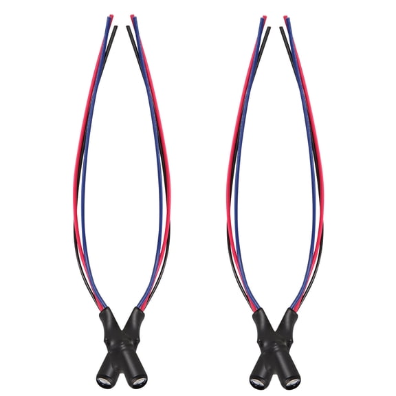 Toyvian 4Pcs Vehicle Power Relay Capacitor Filter Cable Plastic for Car Rear View Camera Black Screen Fix