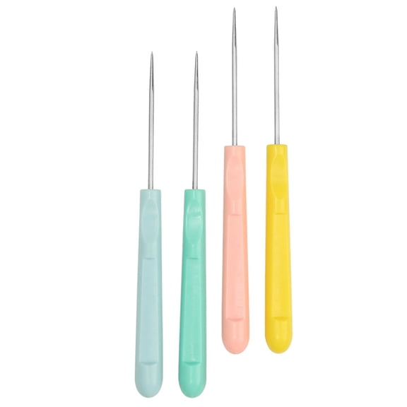 Toyvian Tool Sugar Icing Scribe Tool Blue 4Pcs
