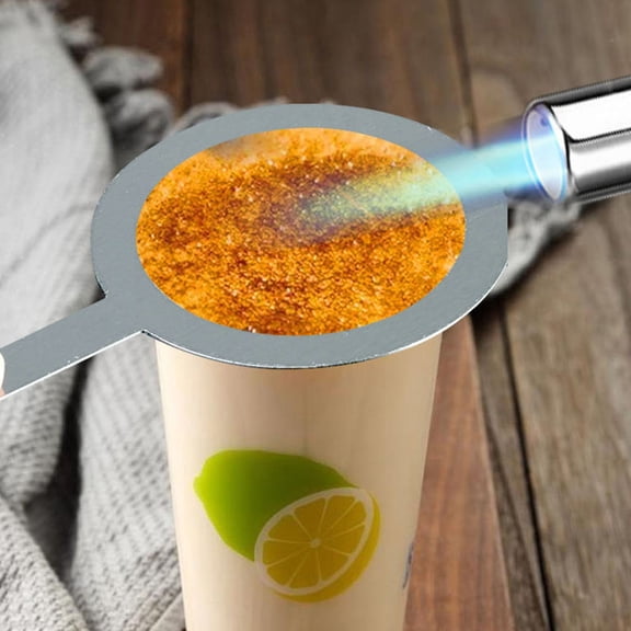 Toyvian 4Pcs Silver Stainless Steel Milk Tea Cup Rings with Handle for Scald Proof Kitchen Use