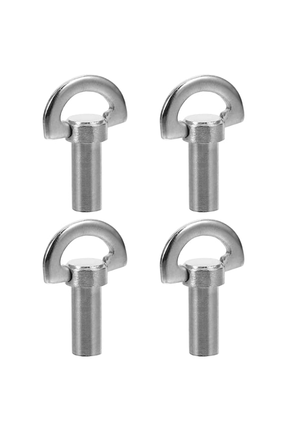 4pcs Music Box Movement Keychain Iron Mechanism for Hobbyists and DIY Enthusiasts