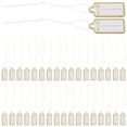 thumbnail image 1 of Toyvian 500Pcs Golden Paper Jewelry Tags with Attached ng for Display and Price Marking in Retail, 1 of 5
