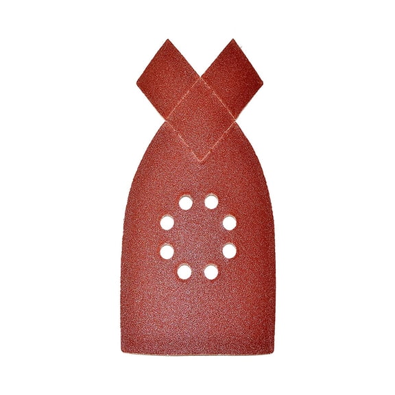 Toyvian Medium Grit Sandpaper Sanding Discs Coffee 50Pcs 6.9 x 4.1 in