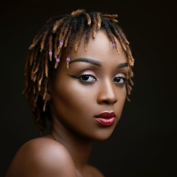 Toyvian 50pcs Dreadlock Accessories Adjustable Hair Decoration Rings for Women Weddings