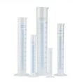 thumbnail image 1 of Toyvian 5Pcs White Plastic Measuring Cylinders for Lab Use with Stable Pentagonal Base, 1 of 8