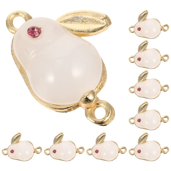 Toyvian Multi-Color Alloy Charms for Bracelets, Necklaces, and Craft Jewelry Making