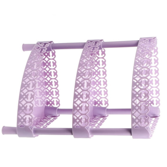 Toyvian Corner Bathroom Shelf Organizer Plastic Storage Rack Wall Mounted Space Saving 1-Pack