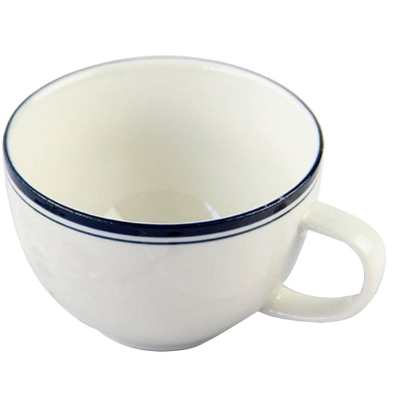 Toyvian Blue Ceramic Mug for Storage Use and Holds Coffee Tea Milk Juice 12 oz