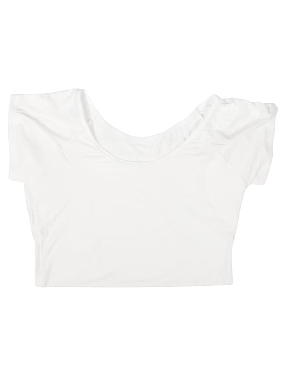 Women's Breathable White Undershirt Sweat-Resistant T-Shirt for Outdoor Sports and Active Wear