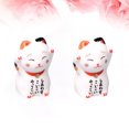 thumbnail image 1 of Toyvian Ceramic Cat Chopstick Rest Holder Japanese Style for Holding Chopsticks 6Pcs, 1 of 8