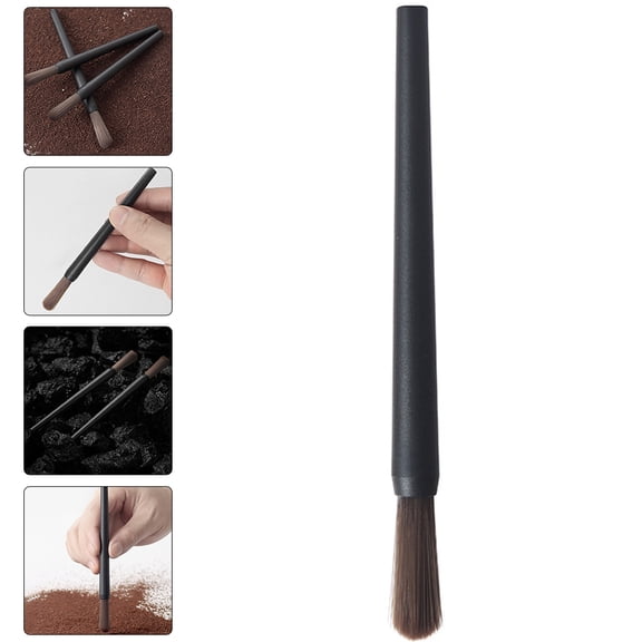 Toyvian Practical Coffee Machine Brush with Soft Bristles for Gentle Powder Cleaning