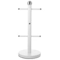 thumbnail image 1 of Toyvian White Iron Coffee Mug Rack Mug Holder Tree for Kitchen Countertop Organization, 1 of 8